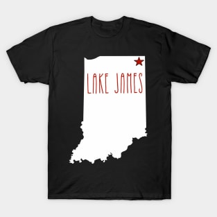 Lake James Lake James Indiana- For The Lake T-Shirt